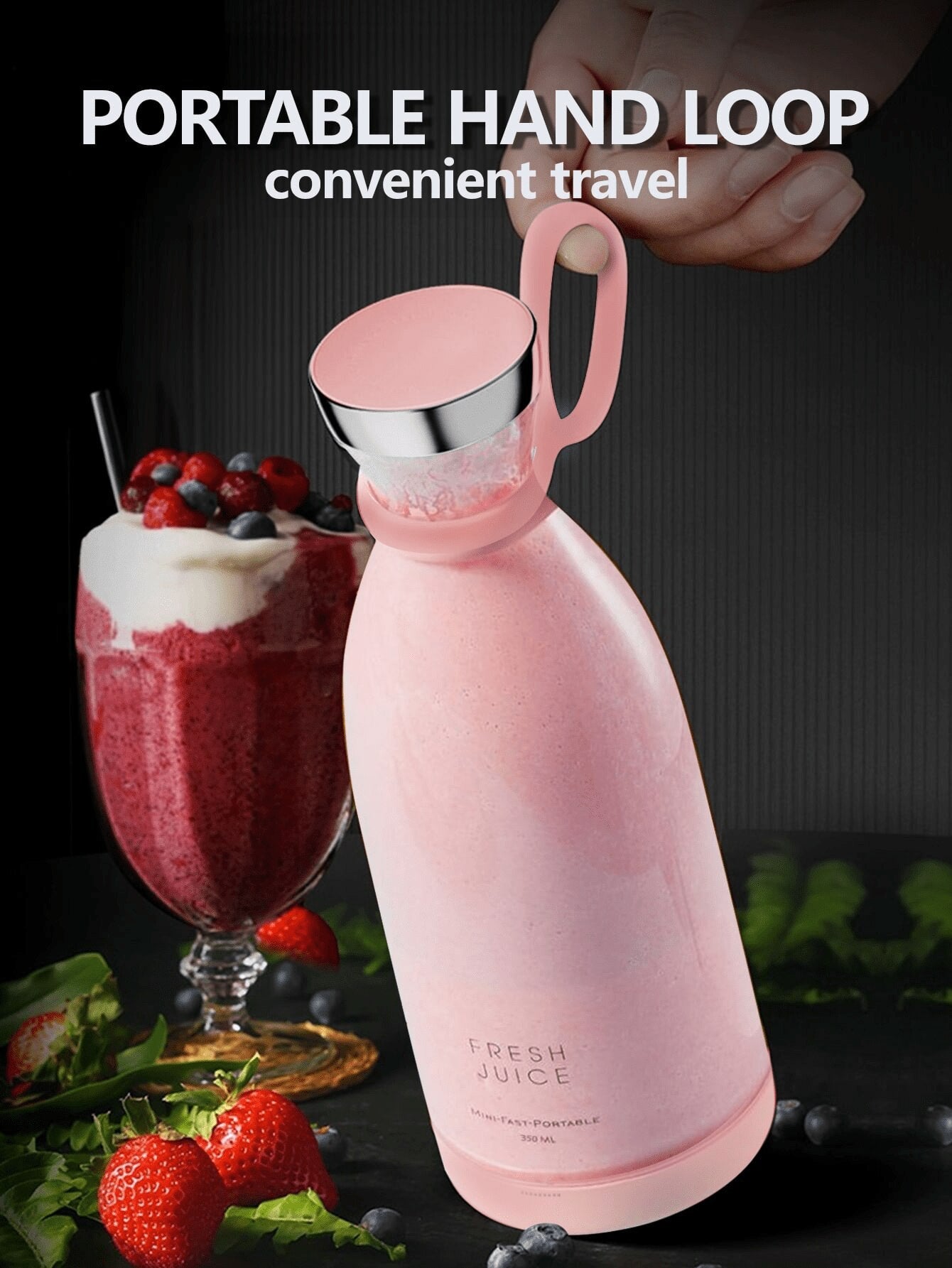 Portable  fresh juice blender Rechargable Milkshake Machine